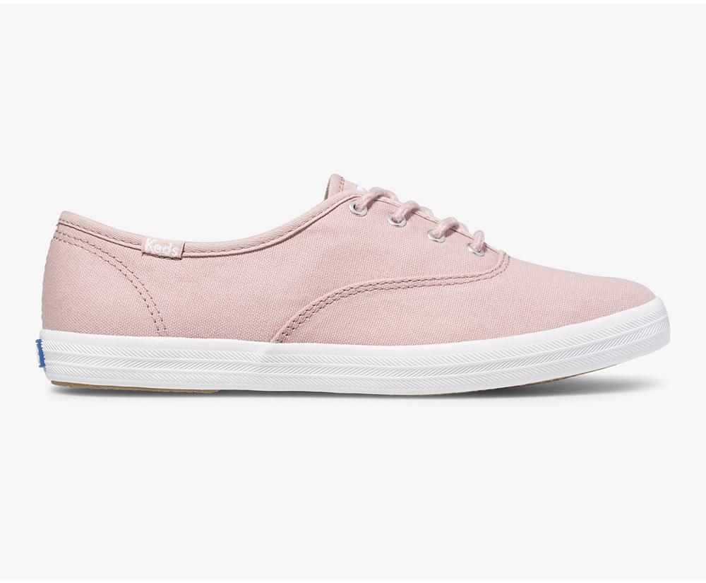 Keds Sneakers Pink - Champion Solids - Womens ULBATM-213